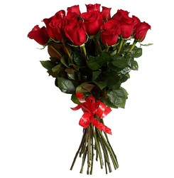 Букет из 15 красных роз
