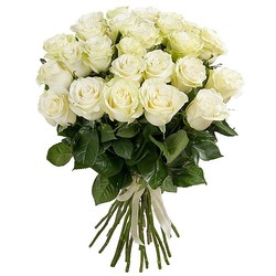 Букет из 31 белой розы